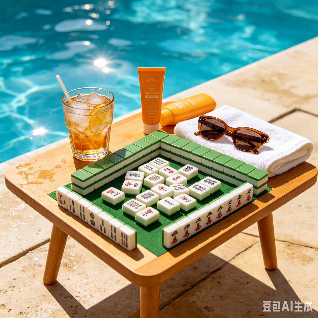 solid wood mahjong tiles